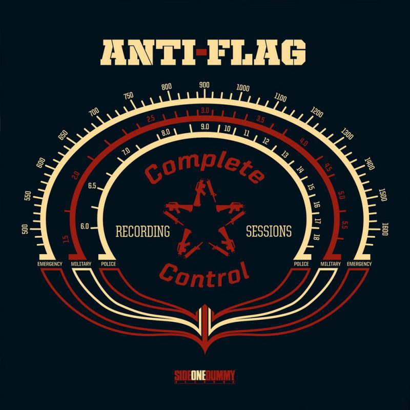 Anti-Flag complete-control recording sessions cober