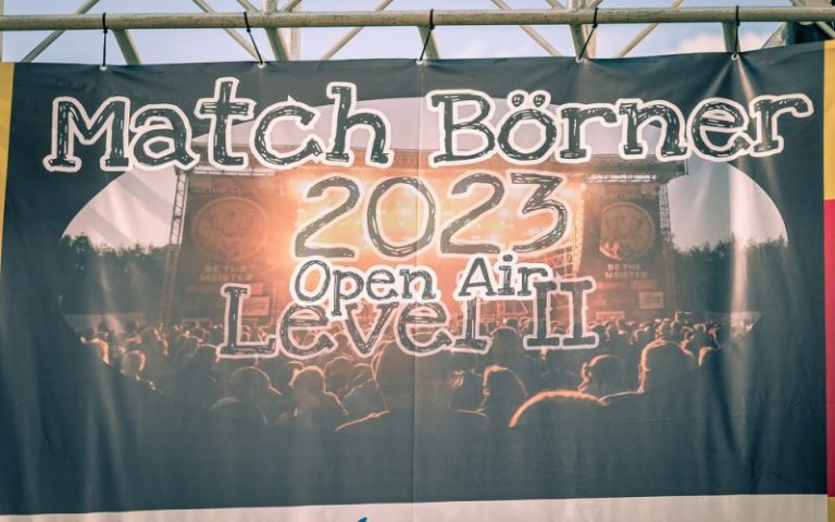 Match Börner Open Air 2023 – Newcomer-Festival überzeugt auch im zweiten Jahr